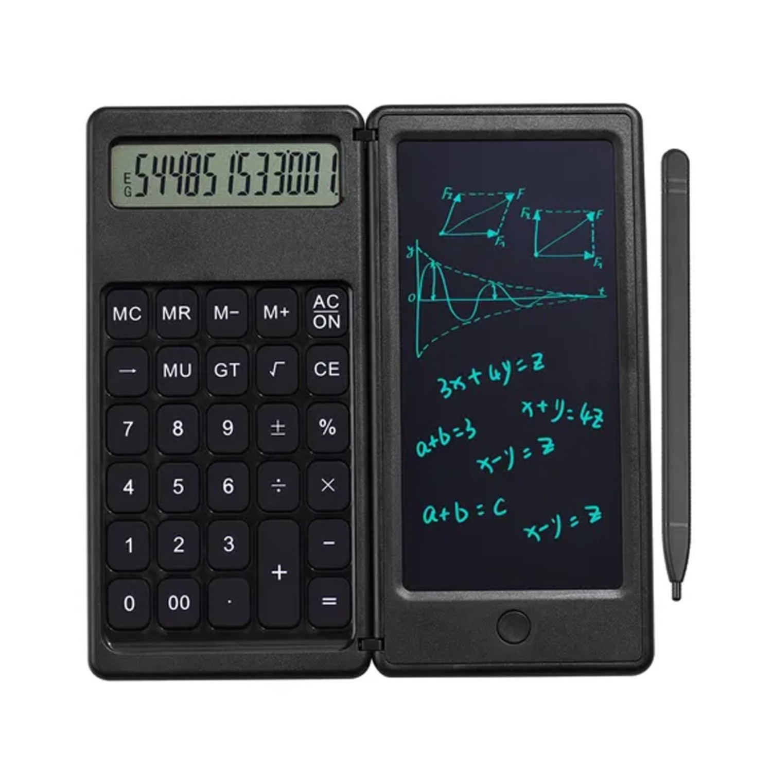 CALCULADORA TECNOLAB TL140 LCD CON PANTALLA ESCRITURA - 1
