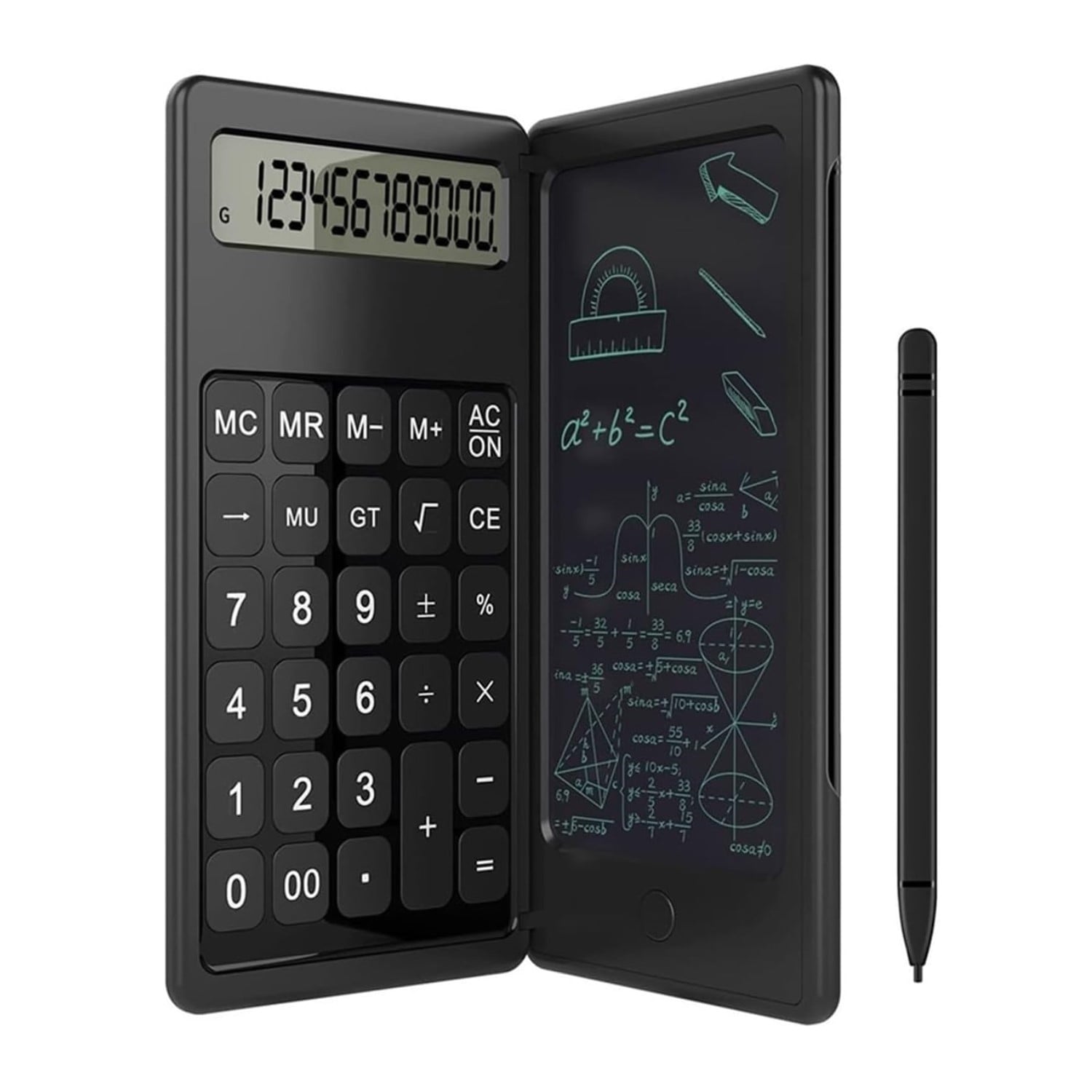 CALCULADORA TECNOLAB TL140 LCD CON PANTALLA ESCRITURA - 3