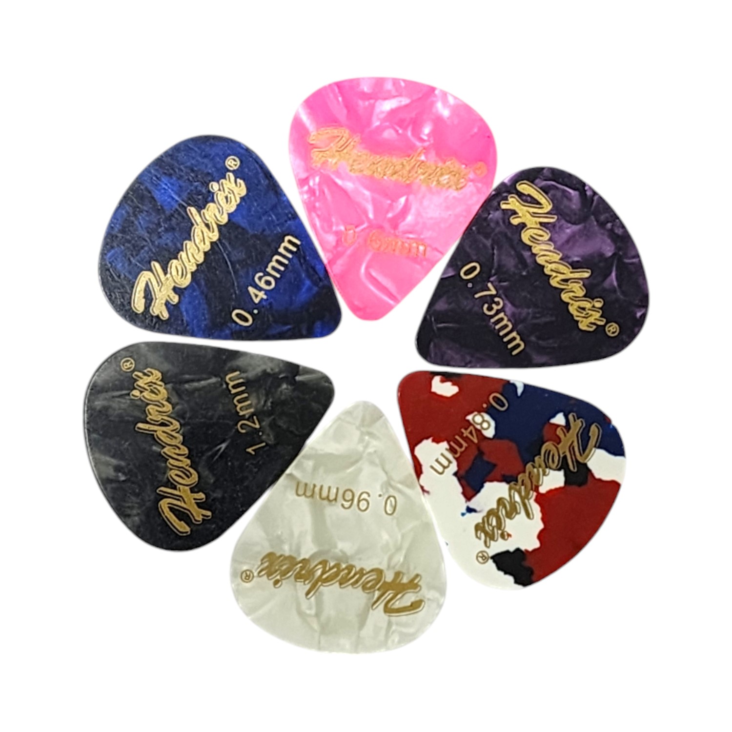 SET DE 600 UÑETAS PARA GUITARRAS HX0040 HENDRIX - 2