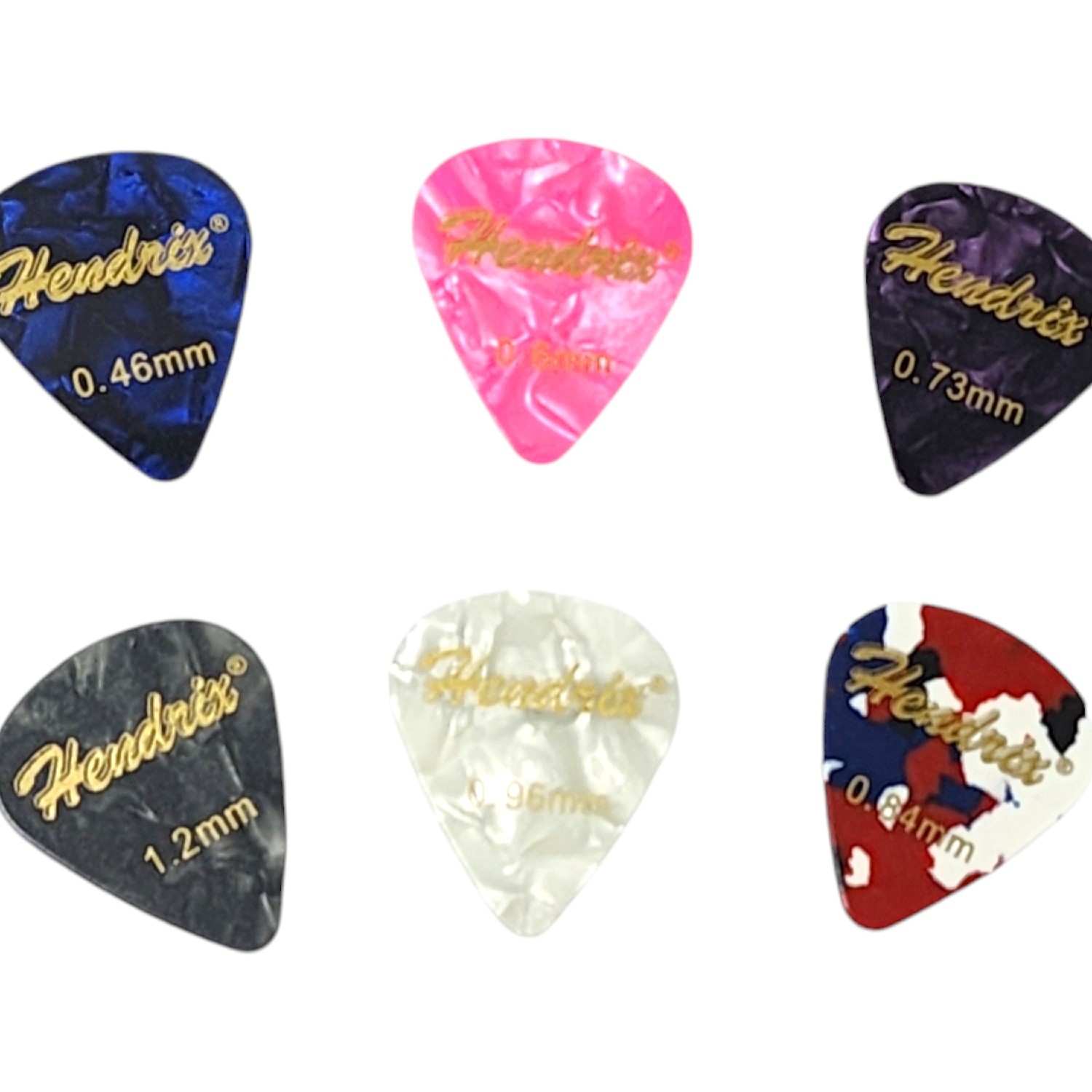 SET DE 600 UÑETAS PARA GUITARRAS HX0040 HENDRIX - 5