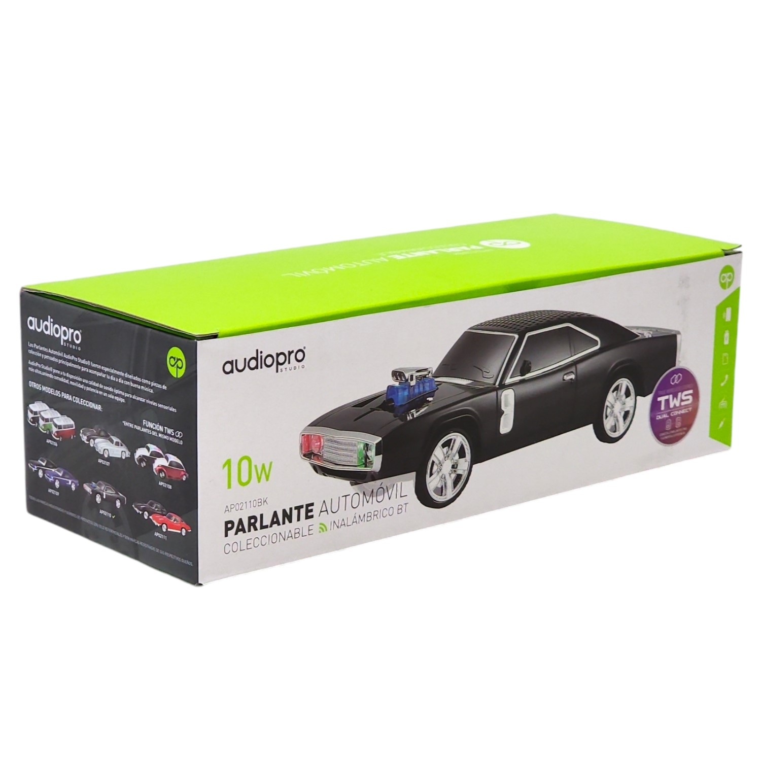 PARLANTE AUDIO PRO DISEÑO AUTOMÓVIL D 1970 BT AUDIOPRO AP02110BK - 6