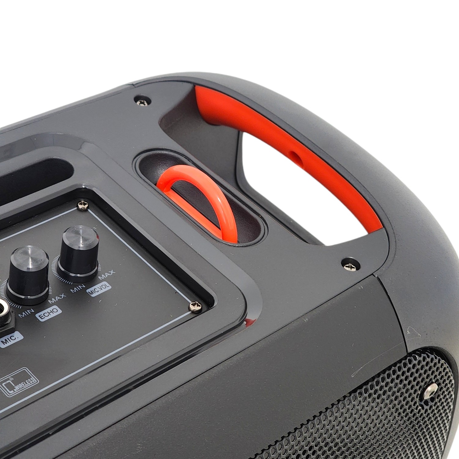 PARLANTE AUDIO PRO KARAOKE BT CON CONTROL DE BAJOS RGB AP02098 - 4