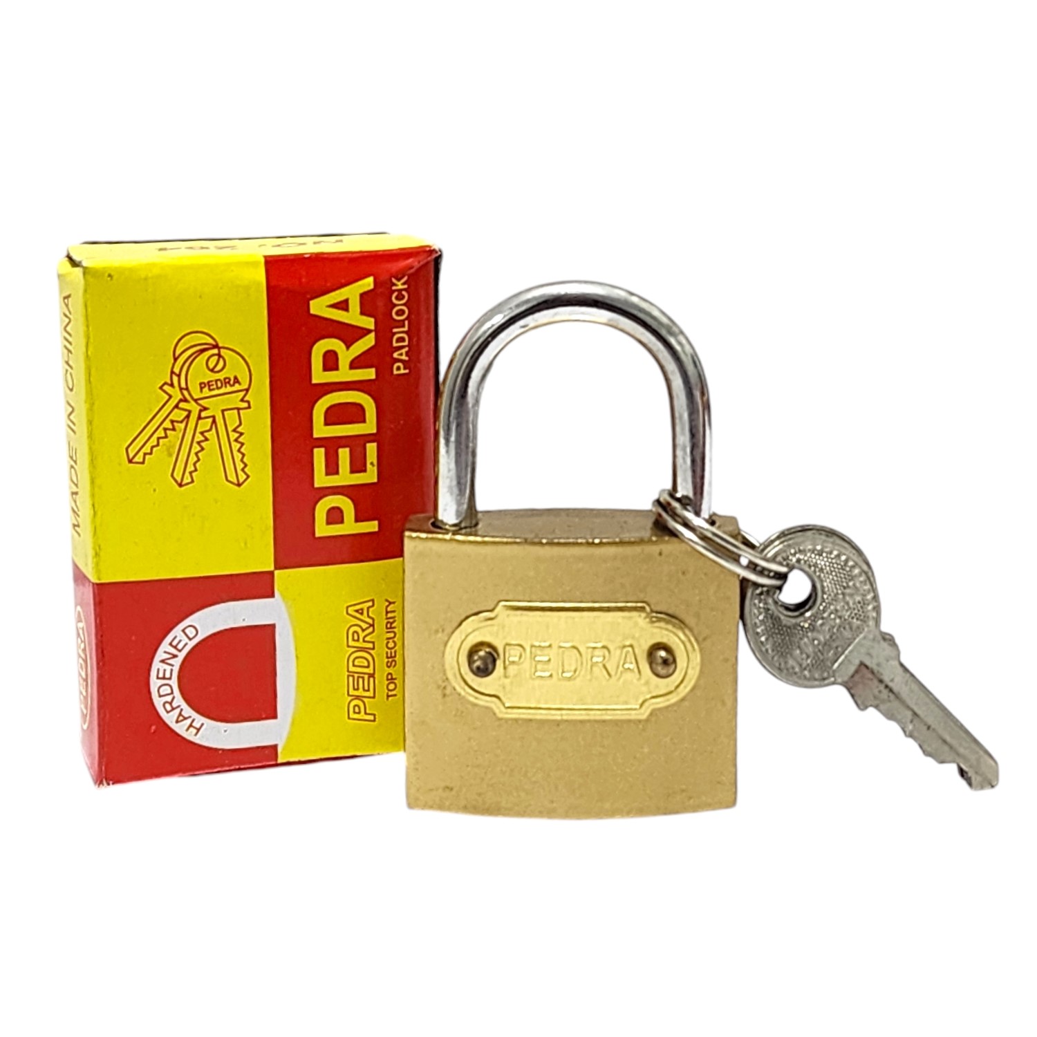 CANDADO SEGURIDAD DBG1516 DORADO PEDRA 38MM - 3
