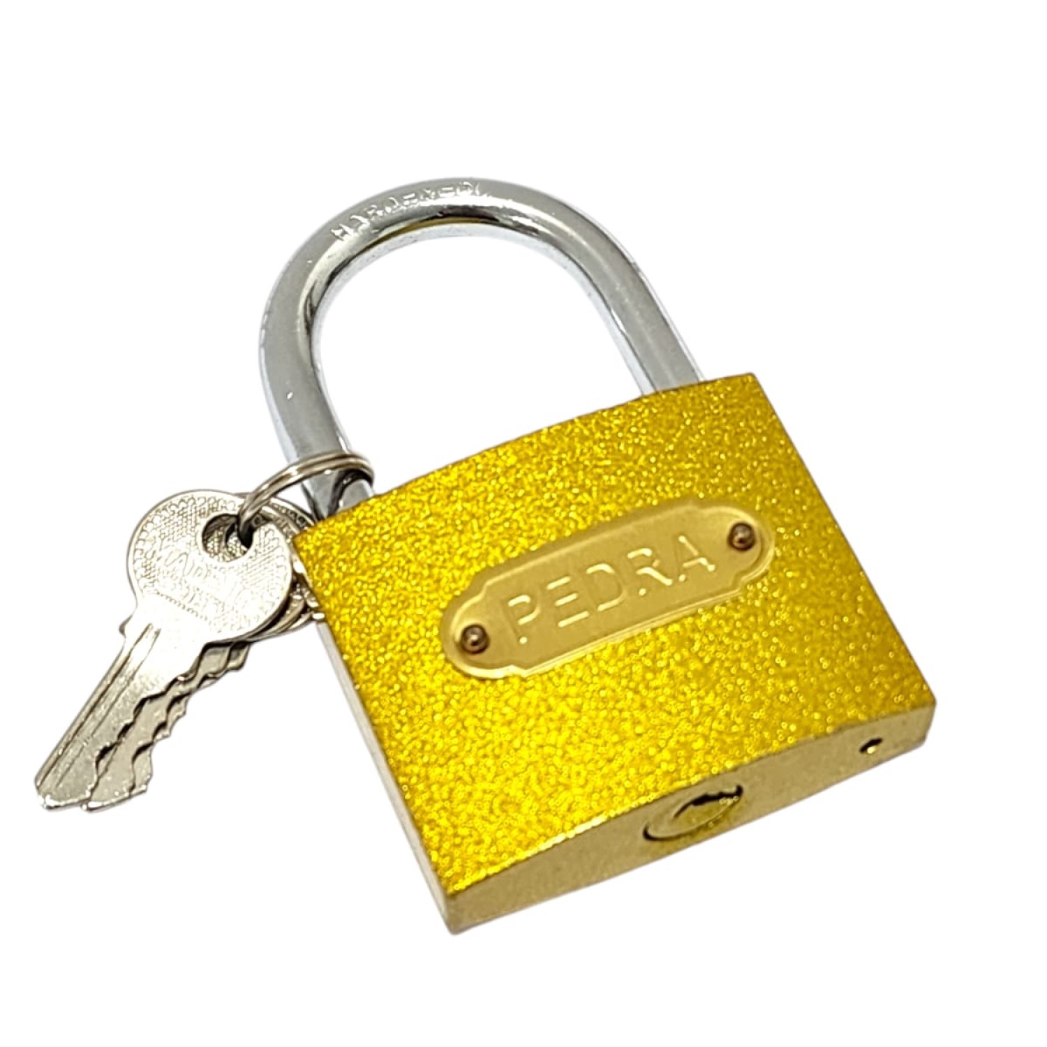 CANDADO SEGURIDAD DBG1518 DORADO PEDRA 63MM - 2