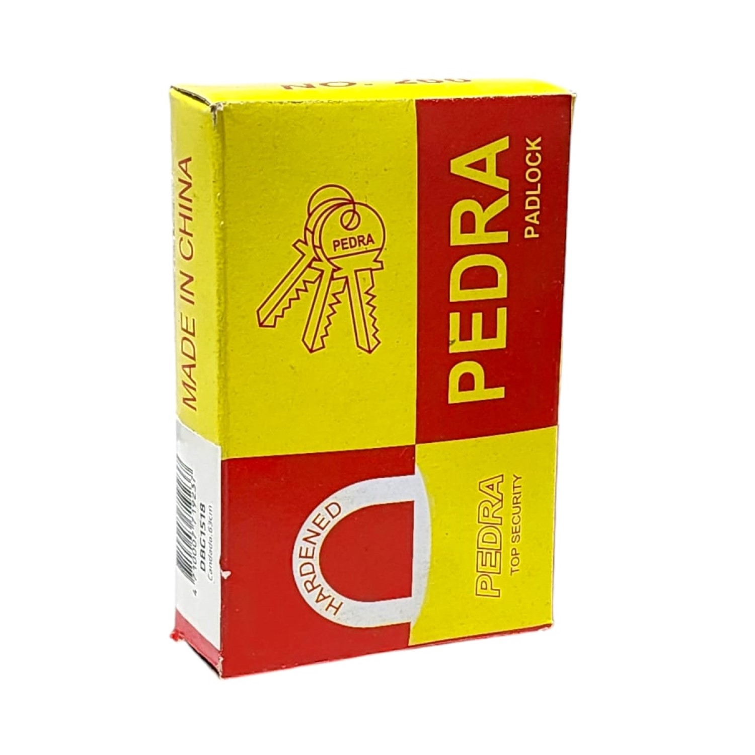 CANDADO SEGURIDAD DBG1518 DORADO PEDRA 63MM - 4