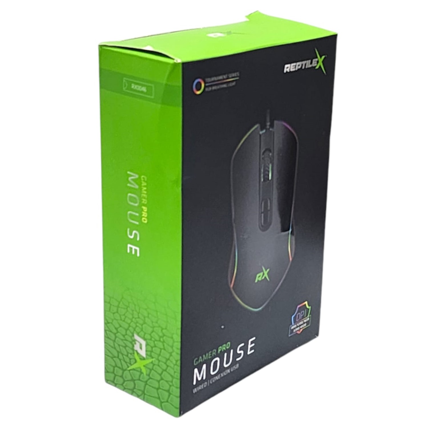 MOUSE REPTILEX GAMER PRO RGB ÓPTICO USB RX0046 - 6