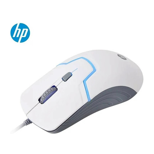 MOUSE HP GAMER USB M100 1600DPI BLANCO - 2