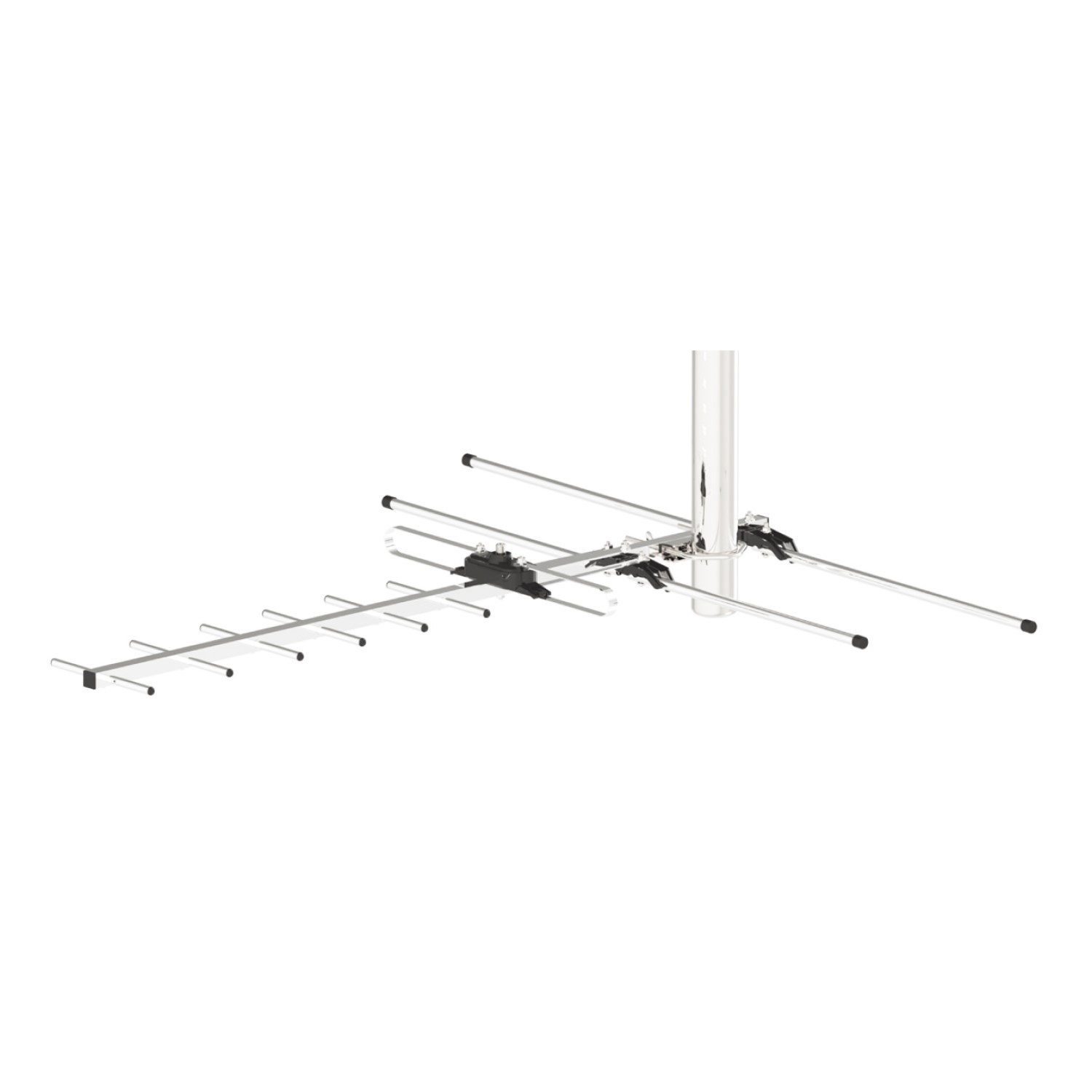 ANTENA DIGITAL TECNOLAB PARA TV EXTERIOR 7-9 DB HDTV & 4K - 2