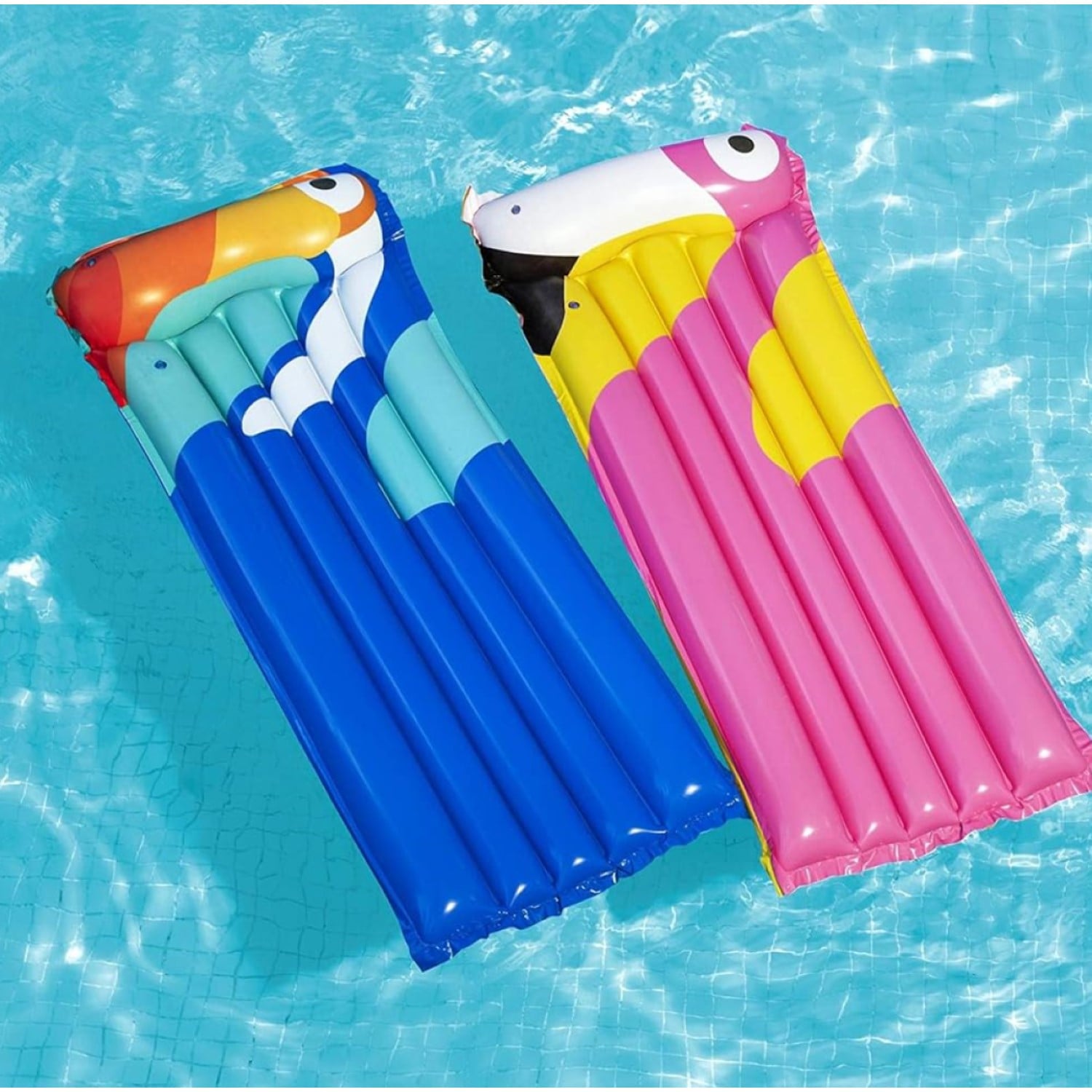 FLOTADOR BESTWAY 44021E COLCHONETA INFLABLE 1.83MT ROSA - 3