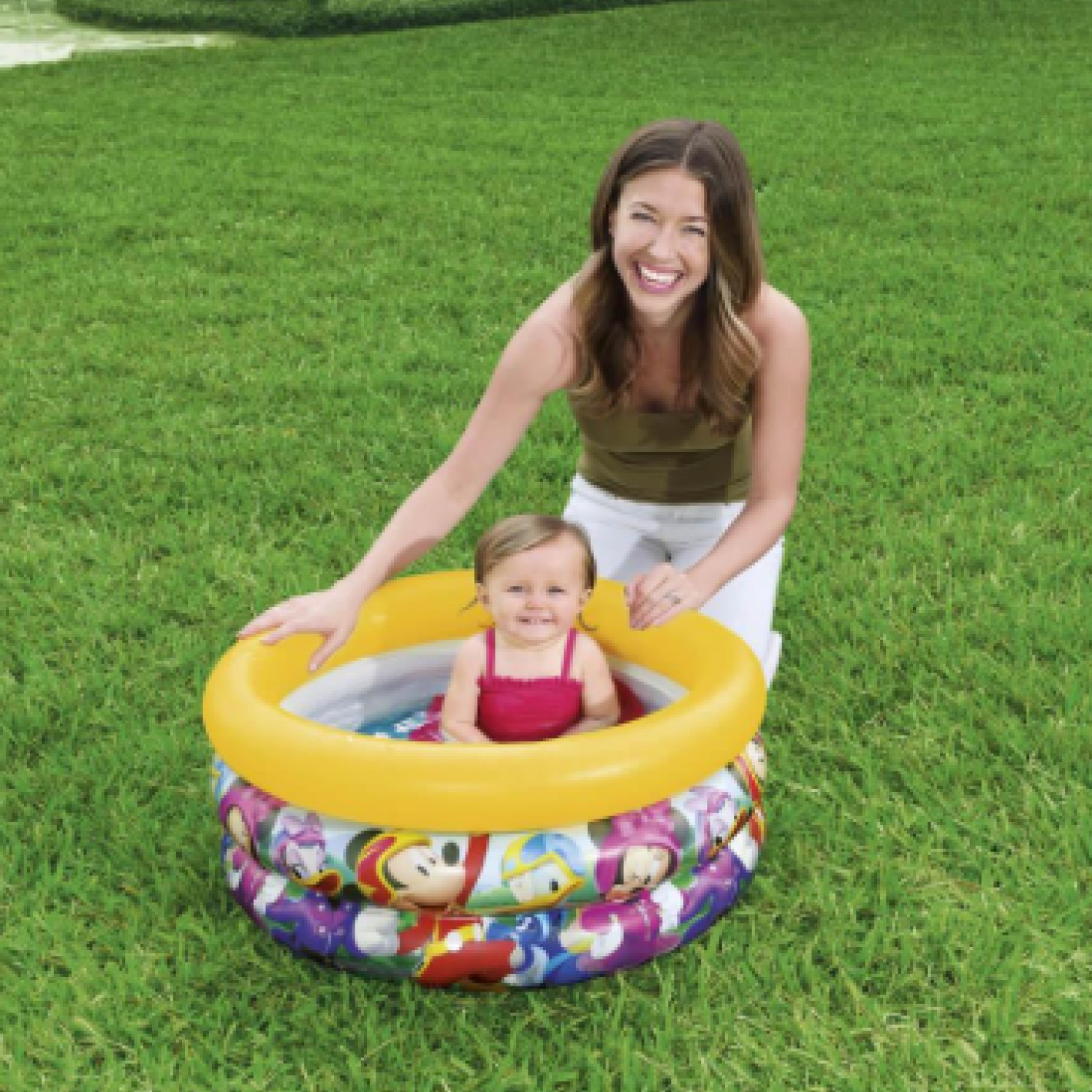 INFLABLE BESTWAY 91018 PISCINA REDONDA NIÑOS MICKEY 70 CM - 4