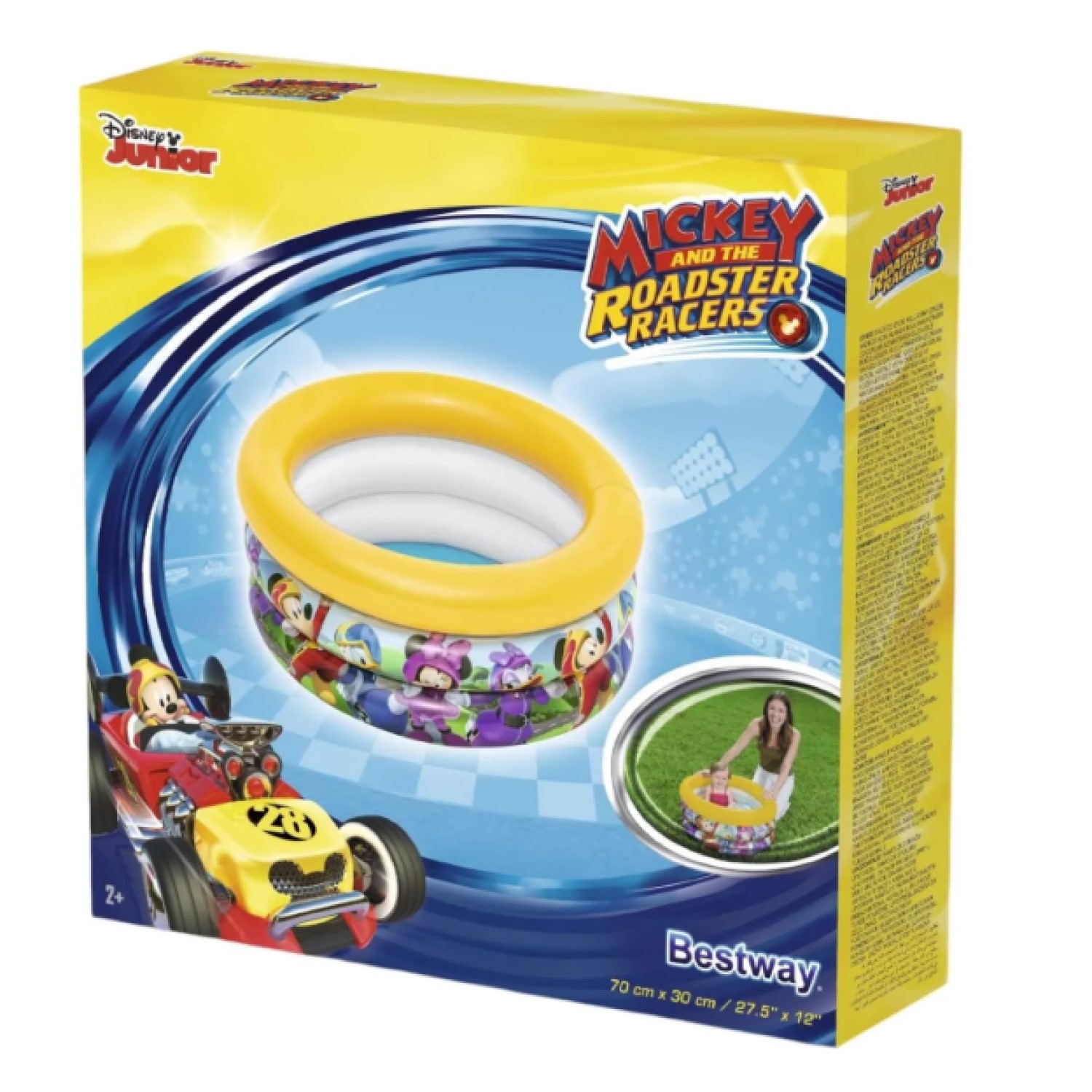 INFLABLE BESTWAY 91018 PISCINA REDONDA NIÑOS MICKEY 70 CM - 6