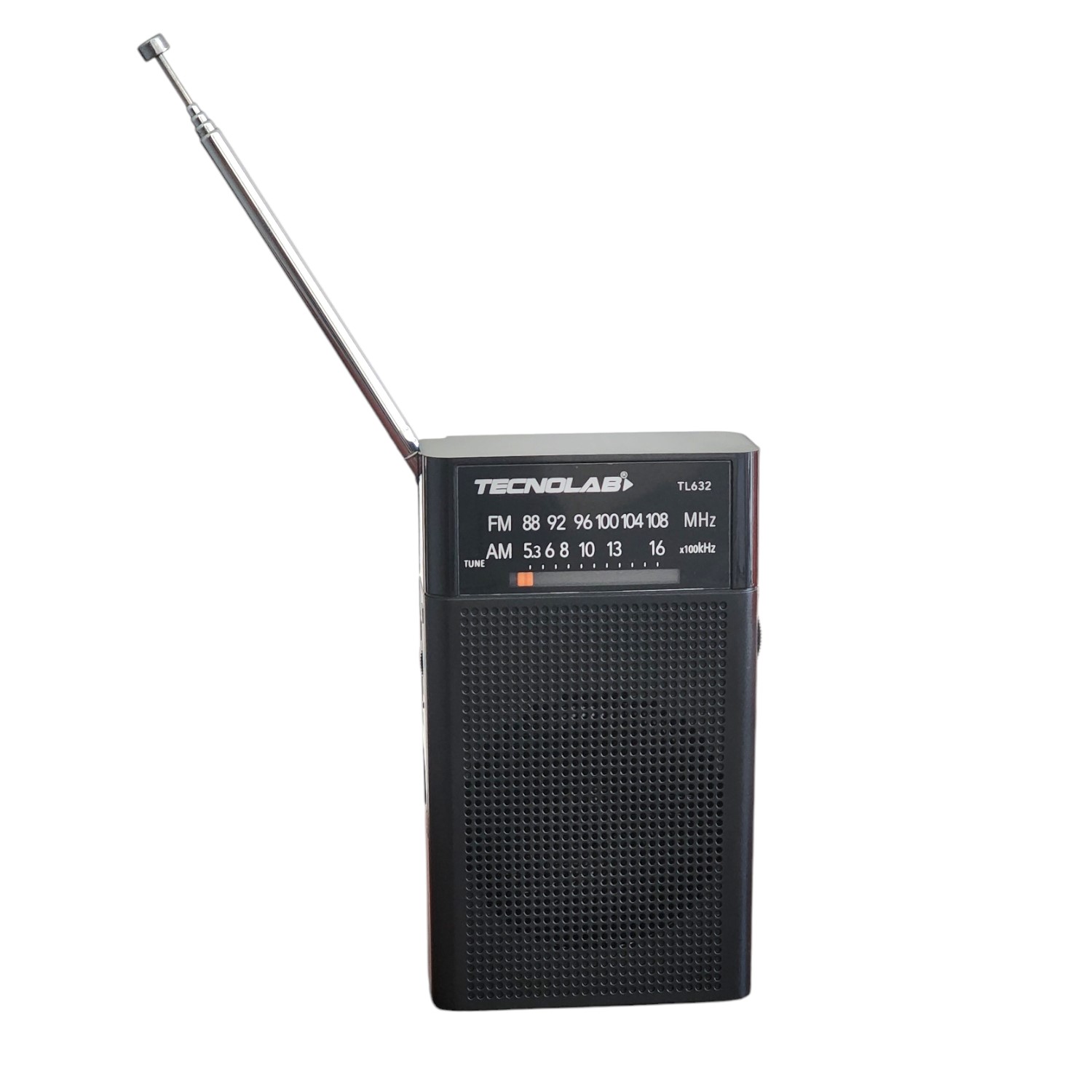 RADIO PORTÁTIL DE BOLSILLO BANDA AM/FM TECNOLAB TL632 - 3