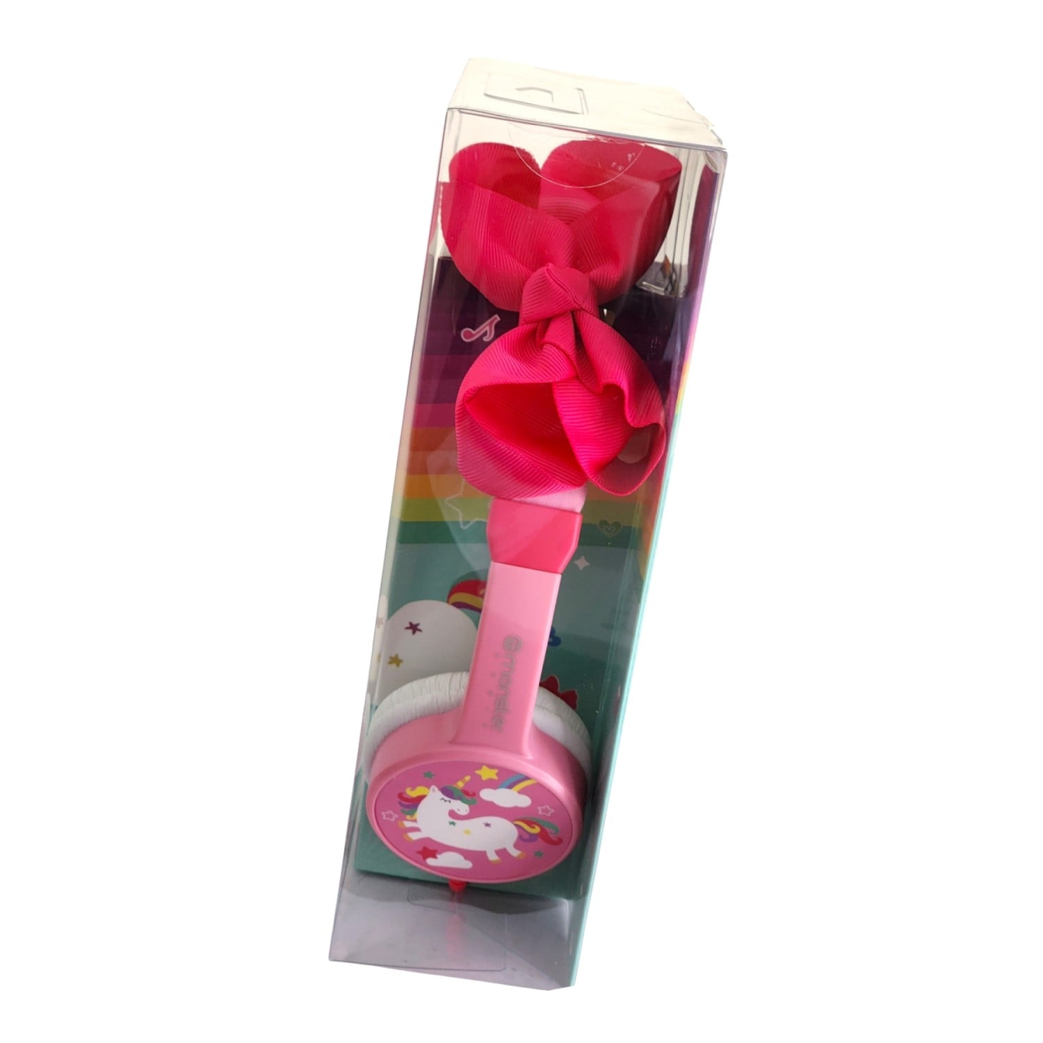 AUDÍFONO PARA NIÑA MONSTER CON LAZO DISEÑO UNICORNIO CK02P - 4