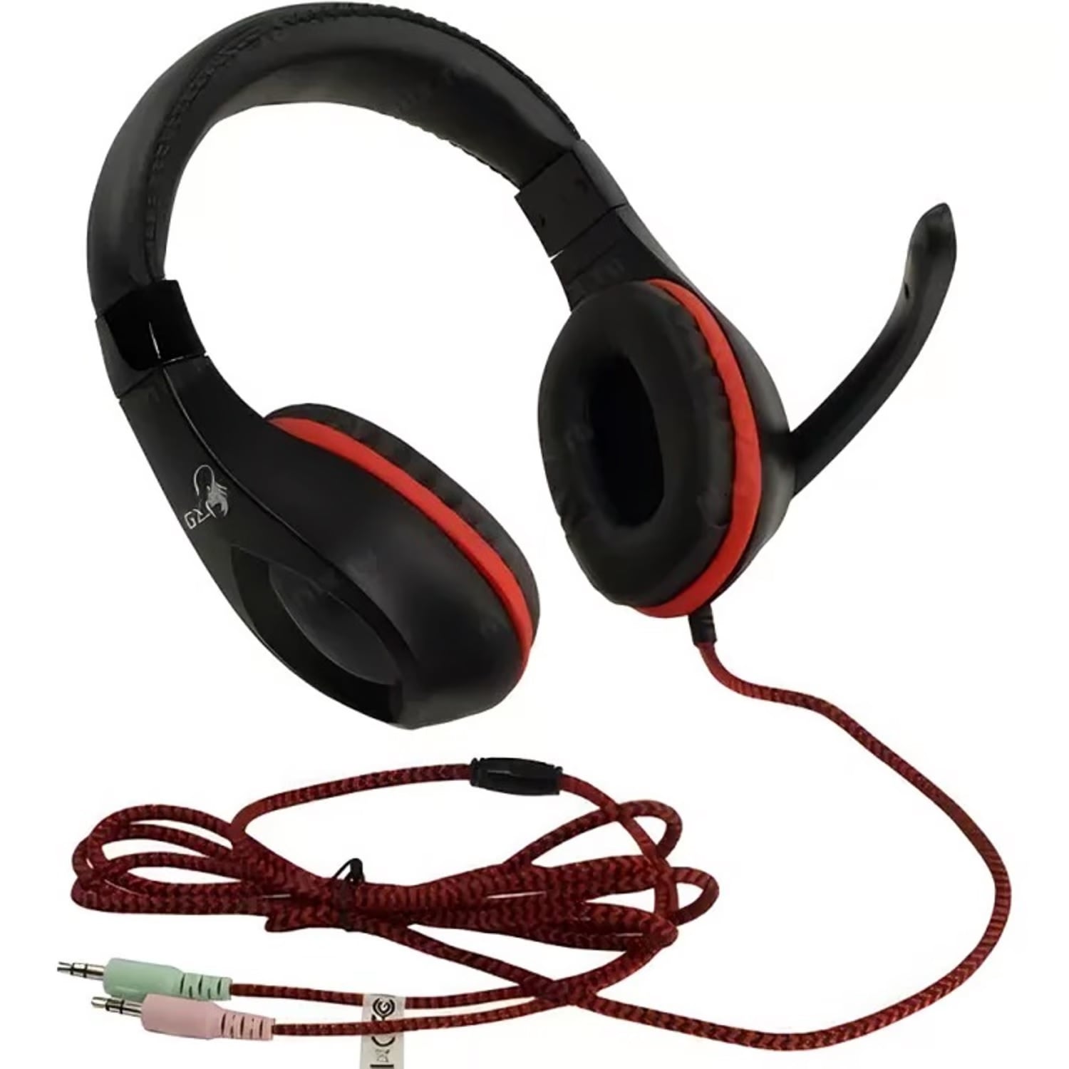 AUDÍFONOS GAMER CABLE 2MT JACK 3.5 HEADSET HS-G560 GENIUS - 4