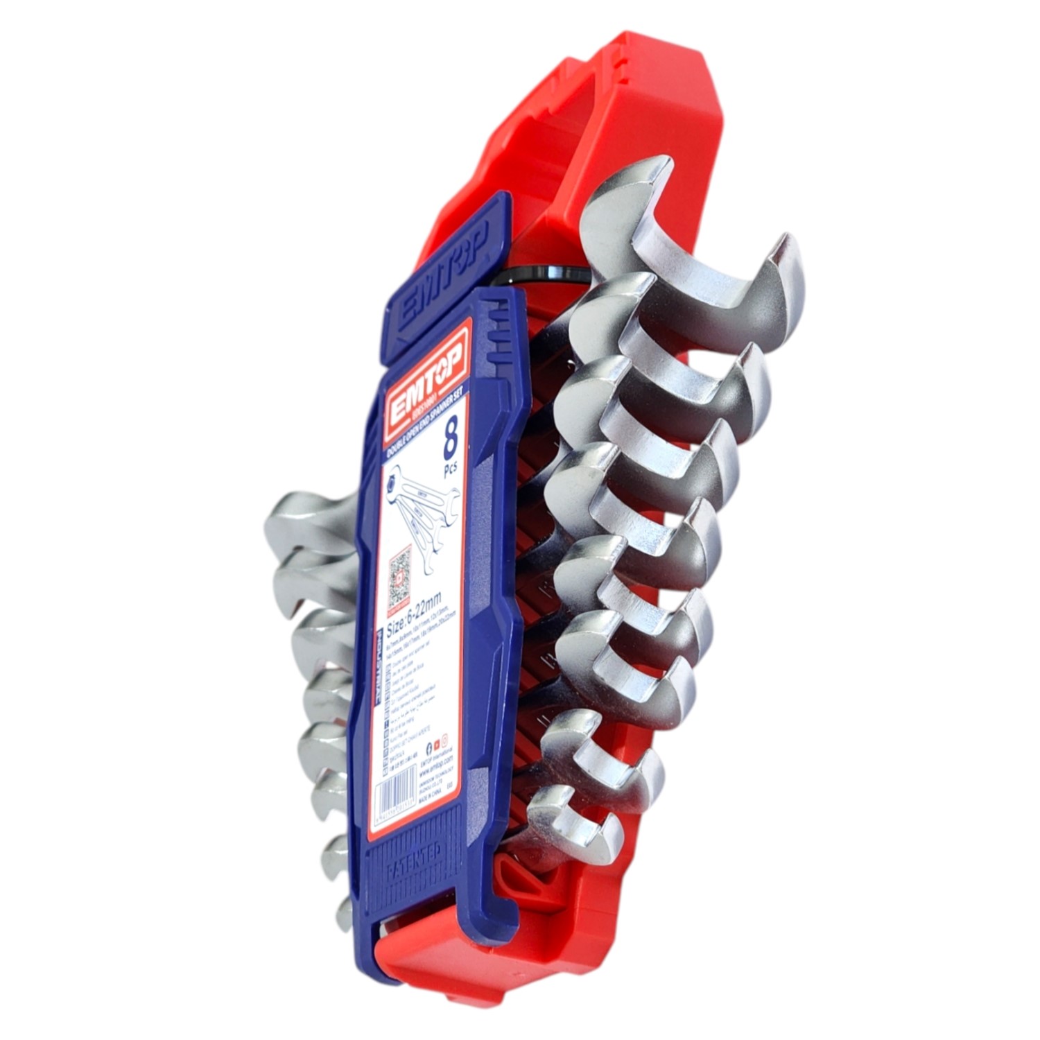 KIT DE 8 LLAVES DE PUNTA 6-22MM EMTOP EDES10801 - 3