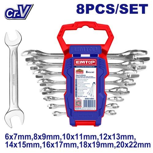 KIT DE 8 LLAVES DE PUNTA 6-22MM EMTOP EDES10801 - 5