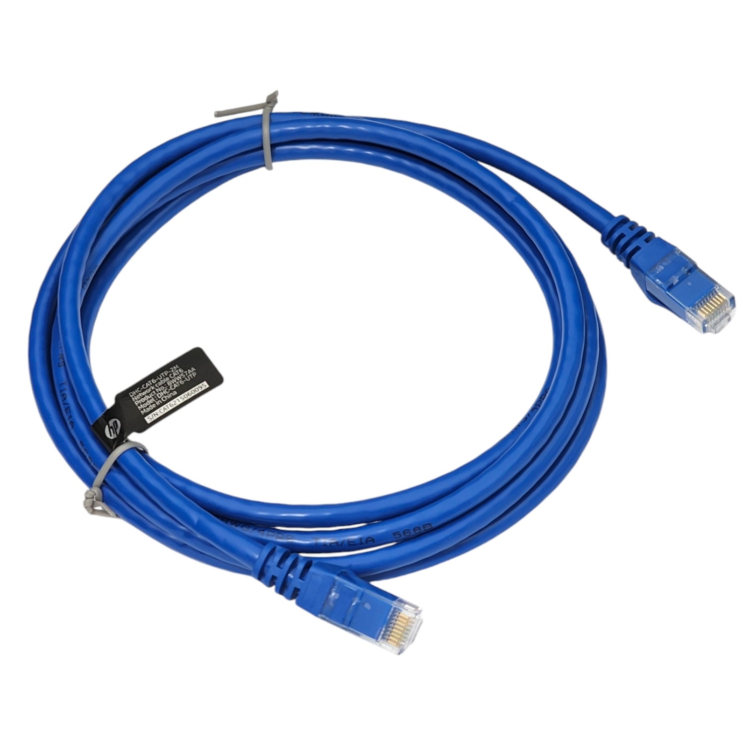 CABLE DE RED UTP CAT 6 RJ45 2MTS HP DHC-CAT6-UTP2M - 4