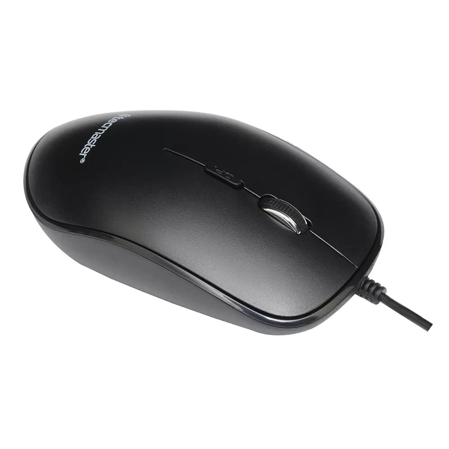 MOUSE ÓPTICO CON CABLE USB 1600 DPI TECMASTER NEGRO - 2