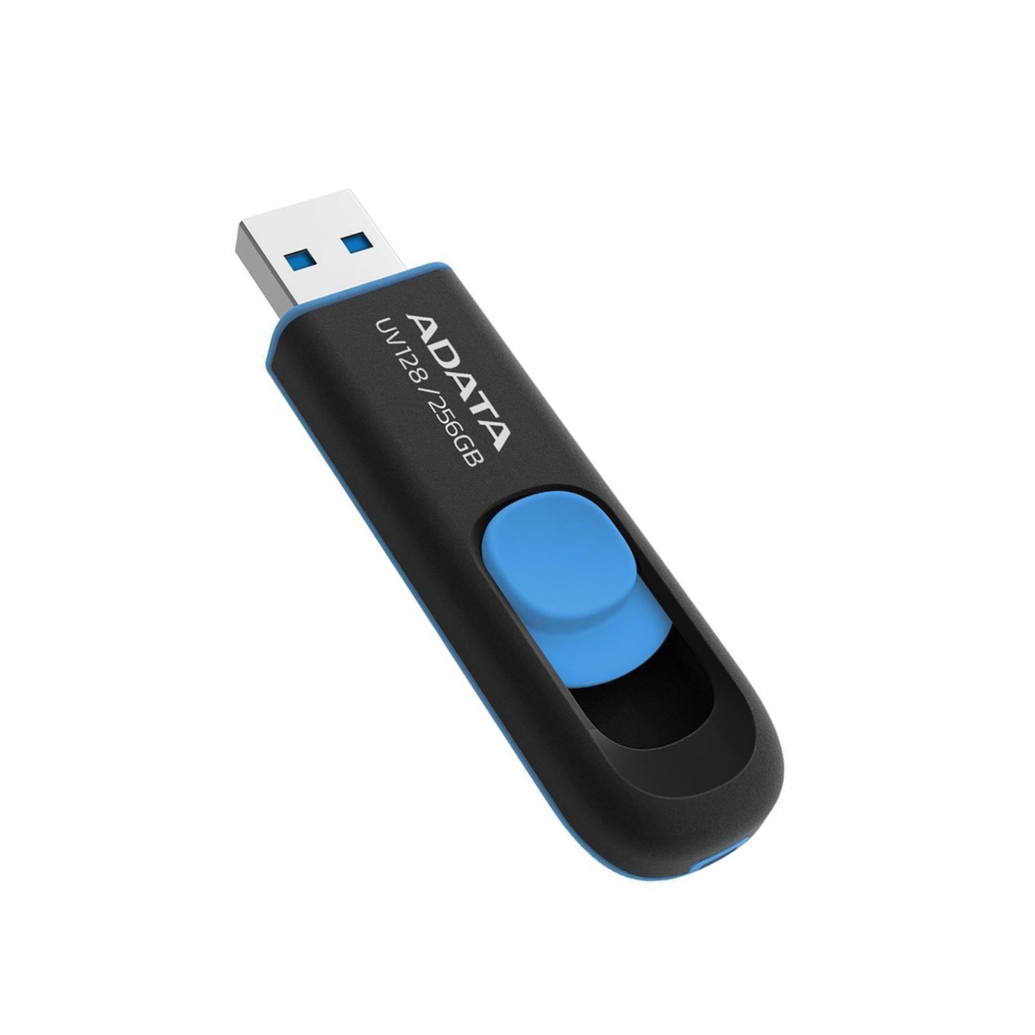 PENDRIVE ADATA UV128 256GB 3.2 GEN 1 RETRÁCTIL NEGRO - 1
