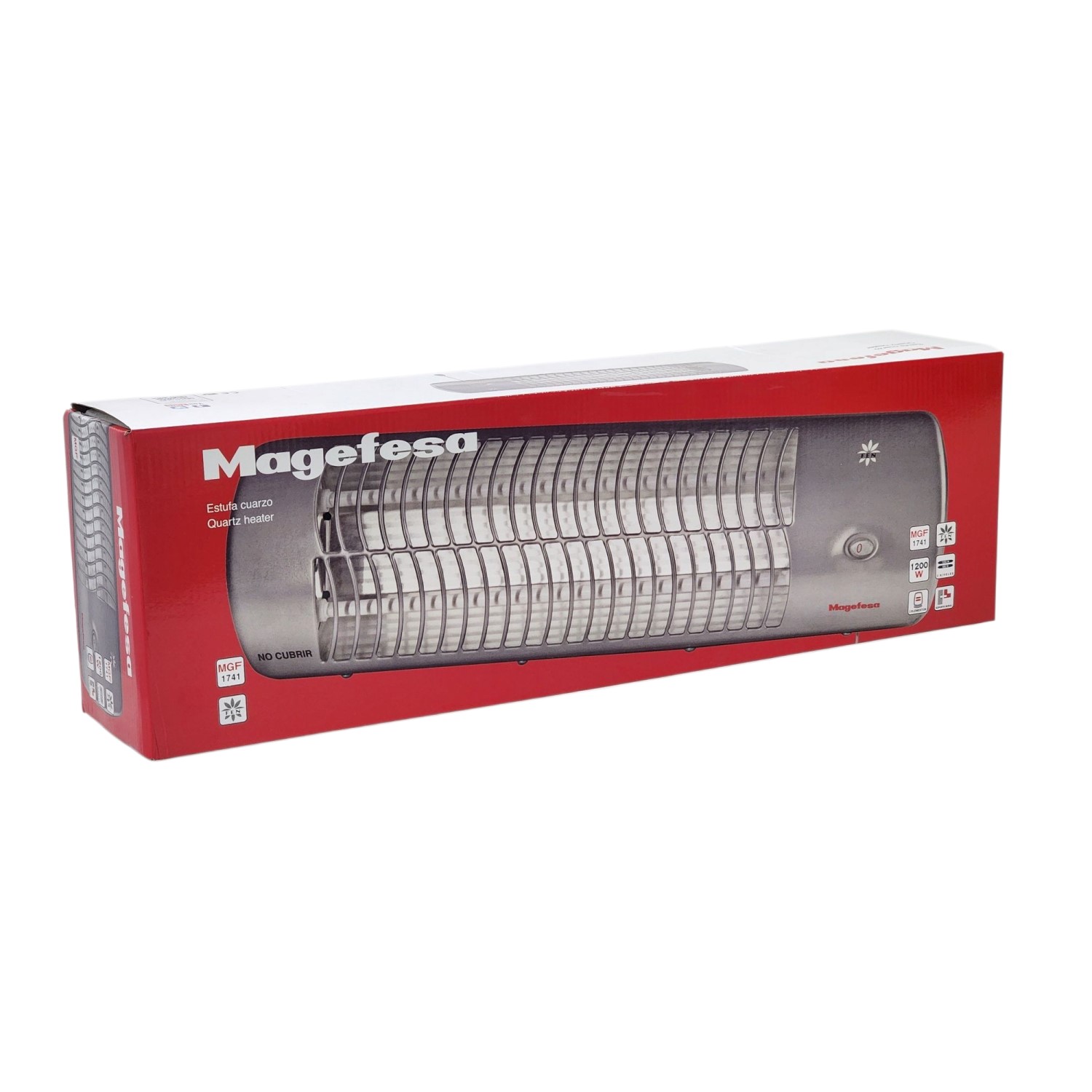 ESTUFA CALEFACTOR QUARZO MAGEFESA FENIX MGF1741 1200W - 6