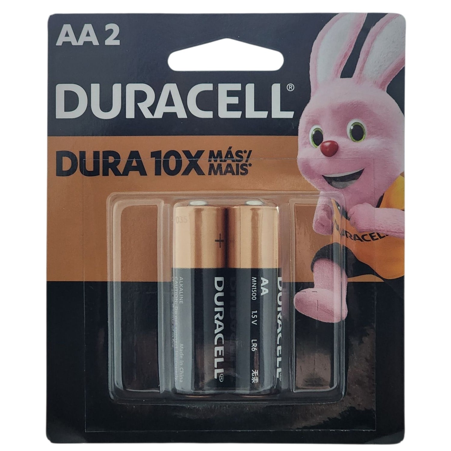 DURACELL PACK 2 PILAS ALCALINAS AA DURACELL BLISTER