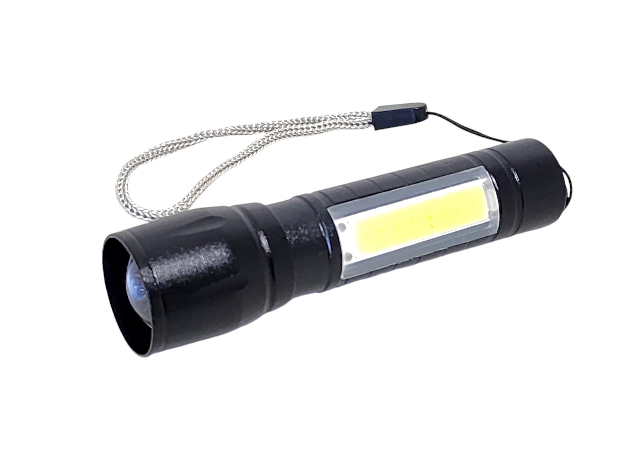 LINTERNA LED RECARGABLE  ZOOM COB + XPE PM401 - 1