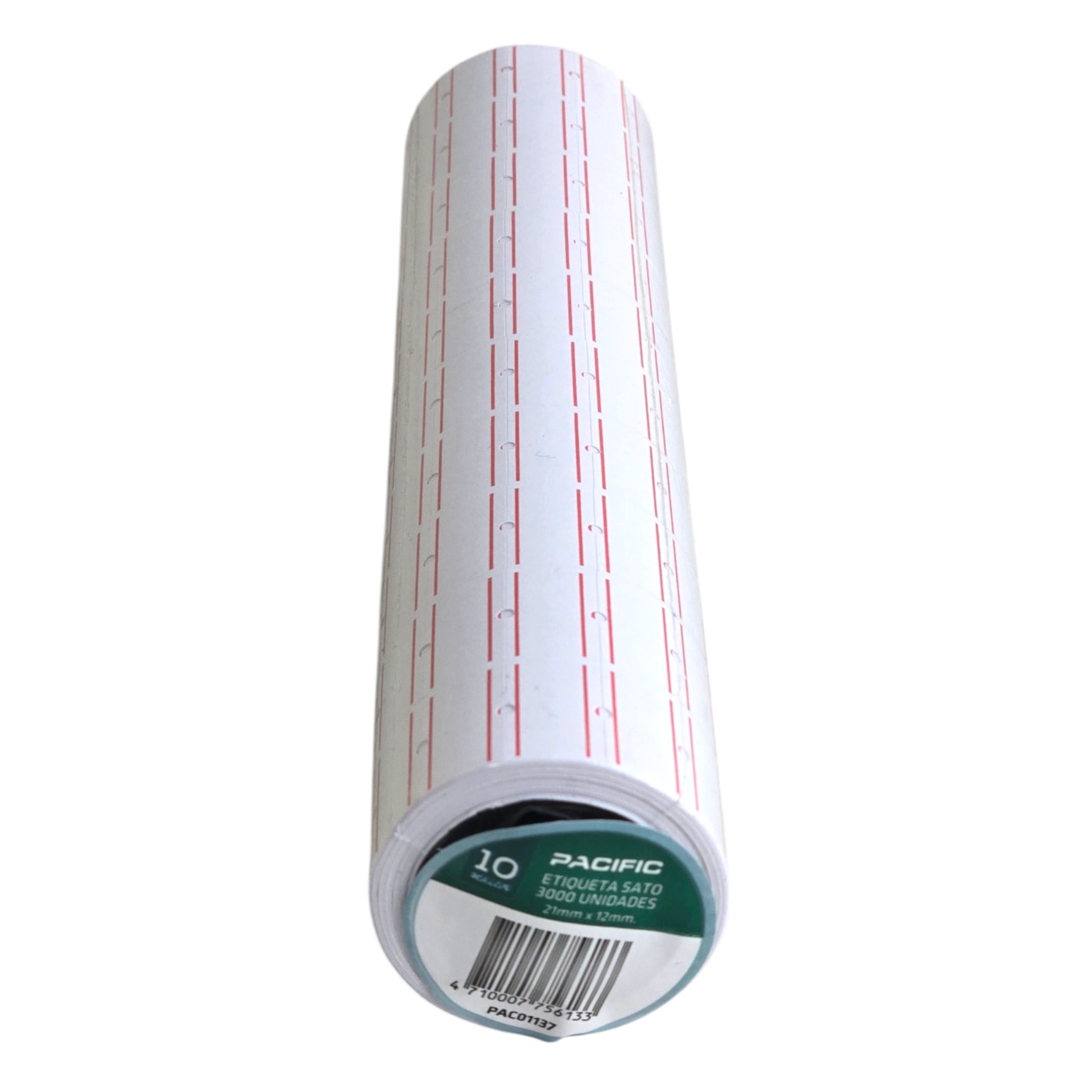 PACK 10 ROLLO 3.000 ETIQUETAS SATO STANDAR PACIFIC MX-5500 - 5