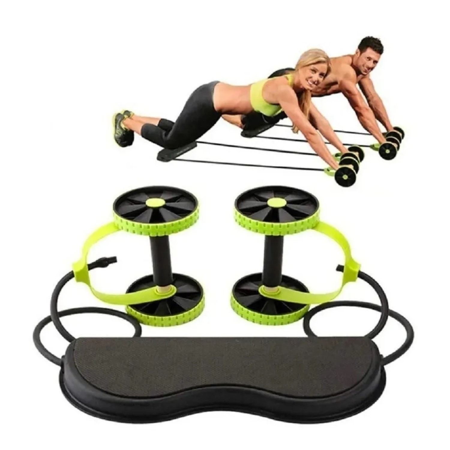 RUEDA EJERCICIOS ABDOMINALES BANDA ELASTICA REVOFLEX XTREME - 2