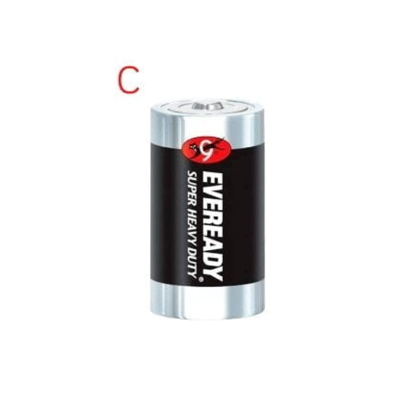PACK 12 PILAS CARBON ZINC C 1.5V MEDIANA EVEREADY - 2
