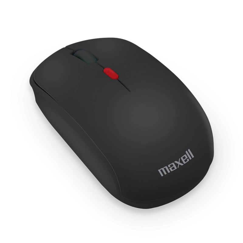 MOUSE INALAMBRICO ERGONOMICO 1600 DPI MOWL-100 MAXELL NEGRO - 2