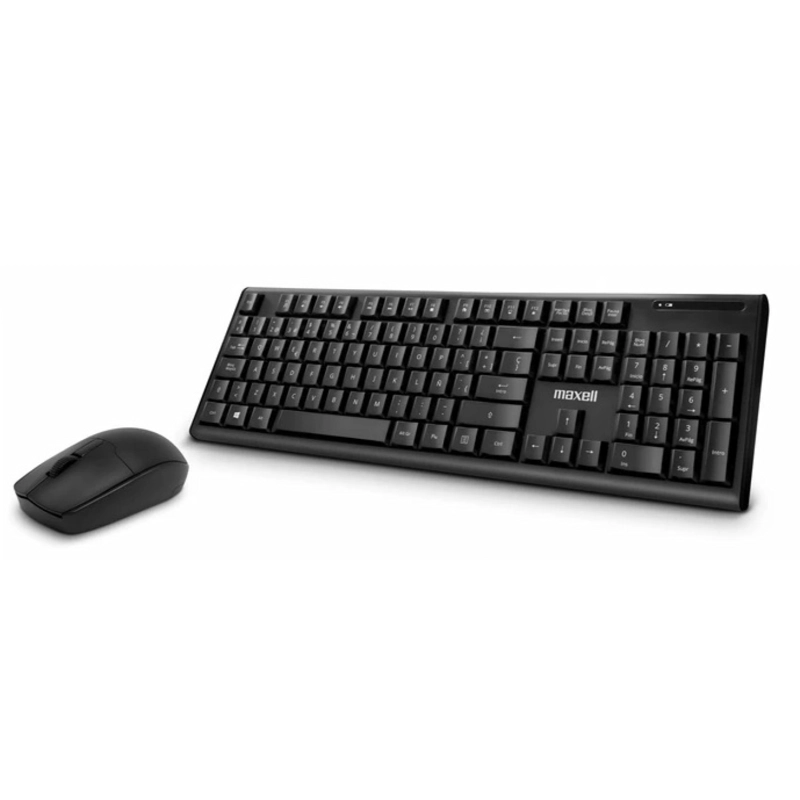 KIT COMBO TECLADO + MOUSE INALAMBRICO WKBC-200 MAXELL - 1