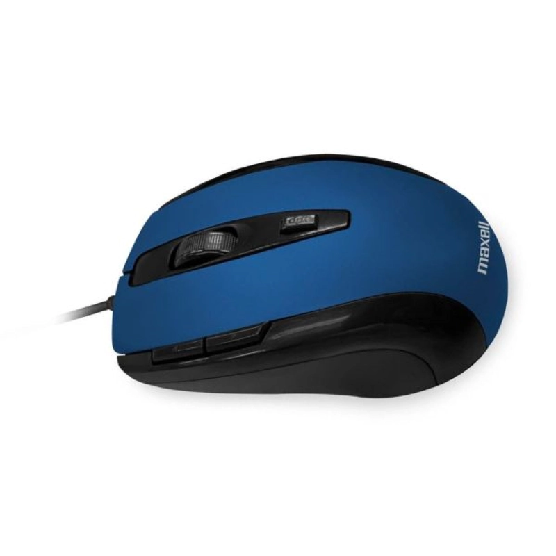 MOUSE OPTICO 5 BOTONES CON CABLE USB MOWR-105 MAXELL AZUL - 3