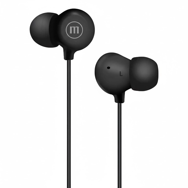 AUDIFONOS MAXELL INBAX USB-C CON MIC IN EAR TIPO C NEGRO - 2