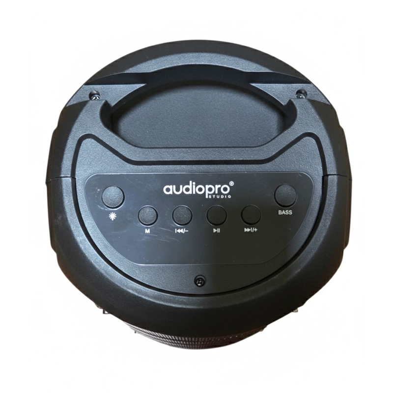 PARLANTE PORTABLE BT CON MIC LUZ LED 10W AP02086 AUDIOPRO - 5