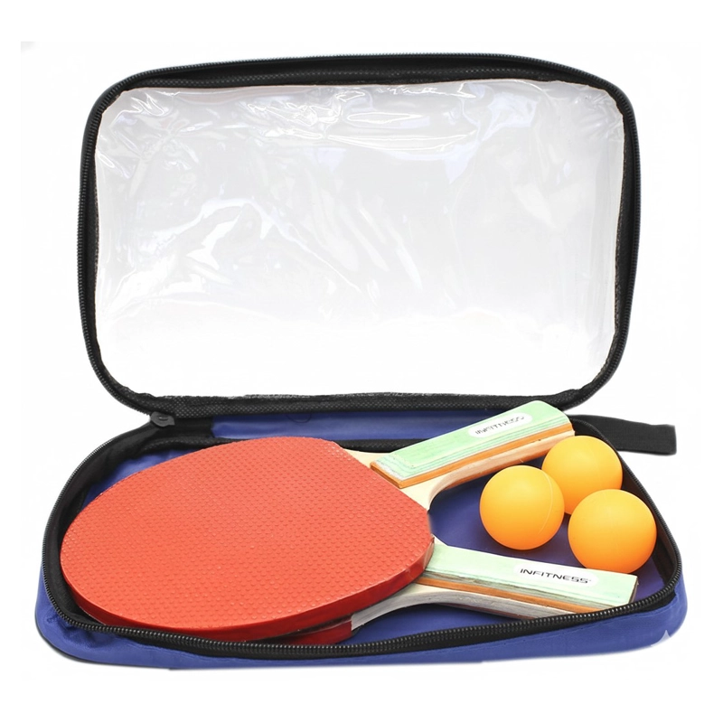 SET 2 PALETAS DE PING PONG INFITNESS IN0007 NIVEL BASICO - 3