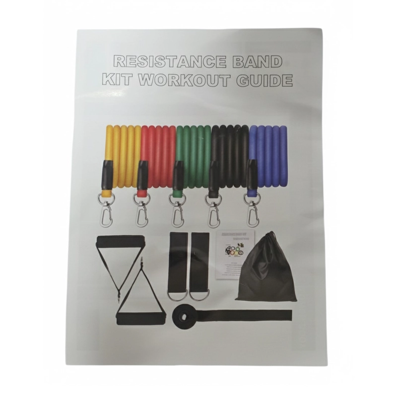 PACK 5 BANDAS ELASTICAS MULTICOLOR INFITNESS IN0010 150LB - 6