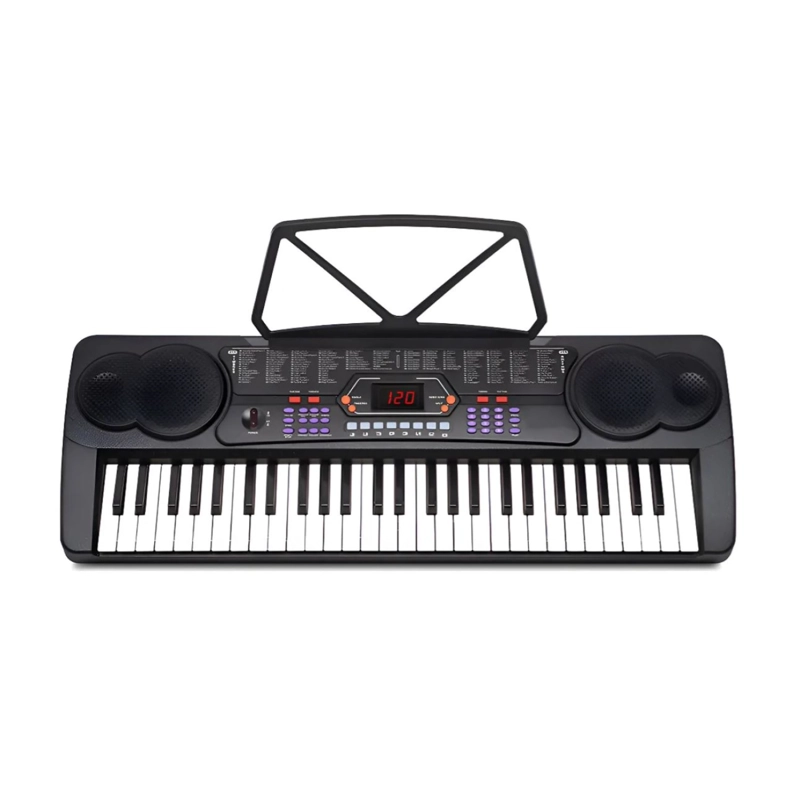 TECLADO ELECT MUSICAL 54 TECLAS HX0084 + MICROFONO HENDRIX - 3