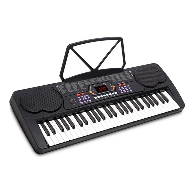 TECLADO ELECT MUSICAL 54 TECLAS HX0084 + MICROFONO HENDRIX - 4