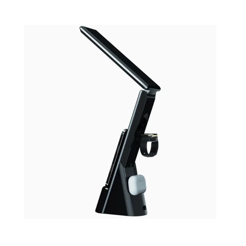 LAMPARA ESCRITORIO 4 EN 1+ CARGADOR INALAMBRICO QI TECNOLAB - 3