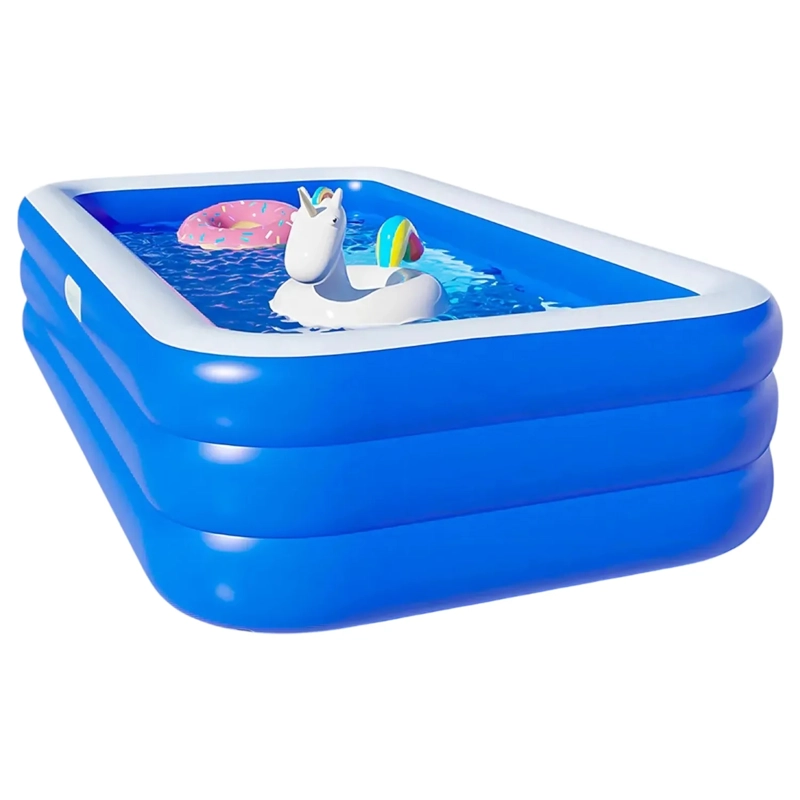 PISCINA INFLABLE RECTANGULAR 150CM DBG1726 DBLUE - 4