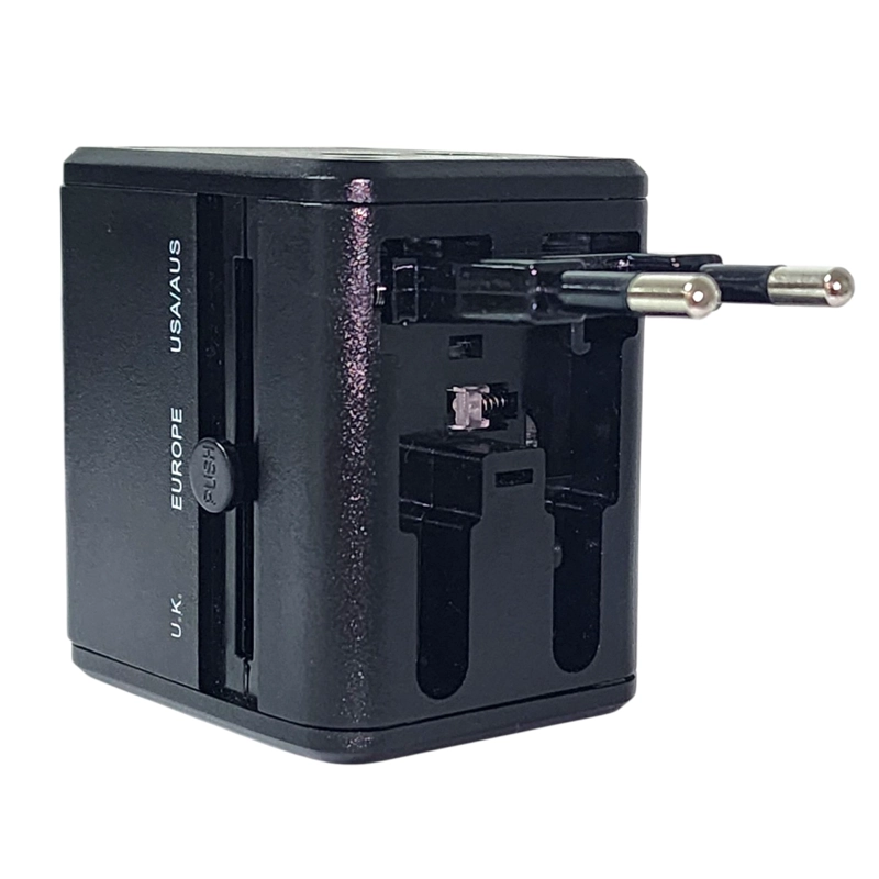 ADAPTADOR UNIVERSAL DE VIAJE 2 USB PROADAPTOR TL354 TECNOLAB - 2