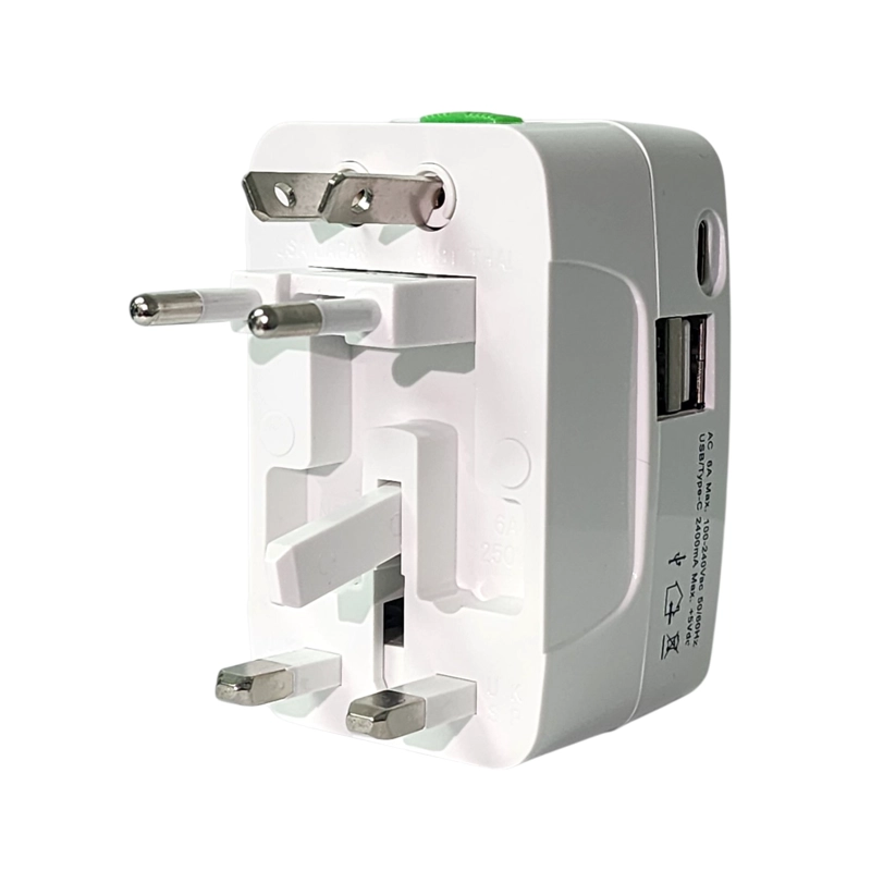 ADAPTADOR ENCHUFE UNIVERSAL VIAJE VOLTWORLD TL777 TECNOLAB - 3