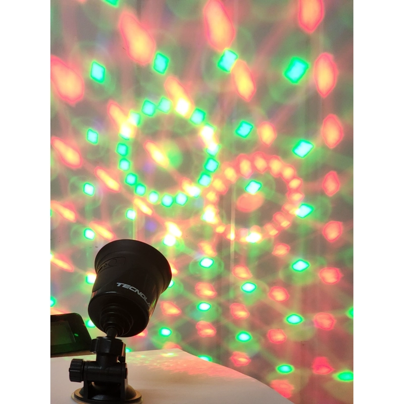 LUZ LED PORTATIL RGB VENTOSA 8 CAMBIOS DE LUZ TL774 TECNOLAB - 6