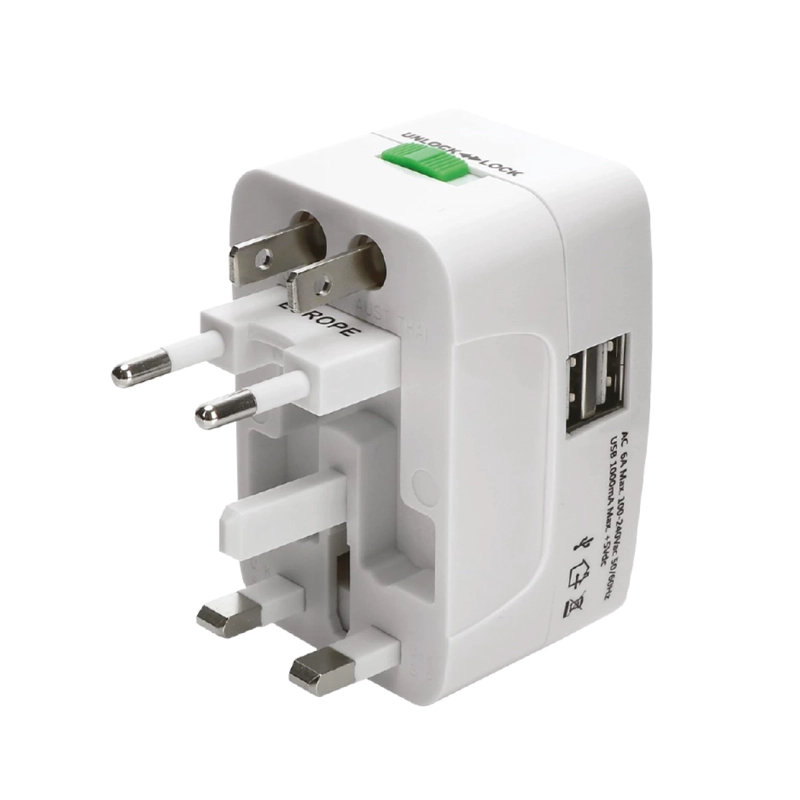 ADAPTADOR UNIVERSAL DE VIAJE VOLTREK PLUS TL356 TECNOLAB - 2