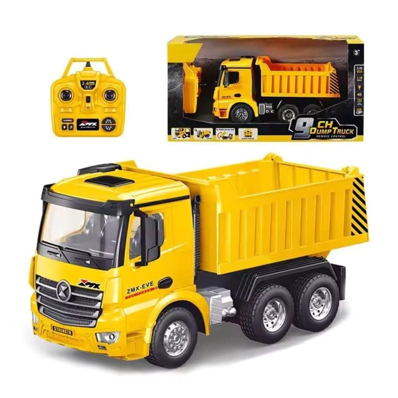 JUGUETE CAMION CARGA RC 9 CANALES BATERIA RECARGABLE DBG1694 - 6