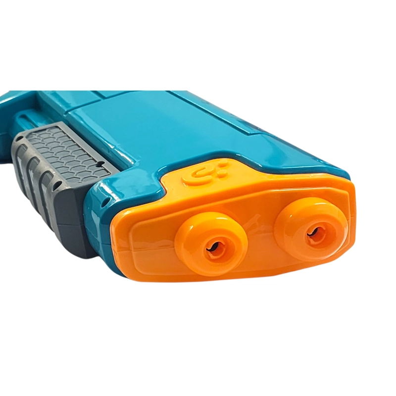 JUGUETE PISTOLA LANZA AGUA DOBLE CHORRO 400ML DBG1604BL - 3