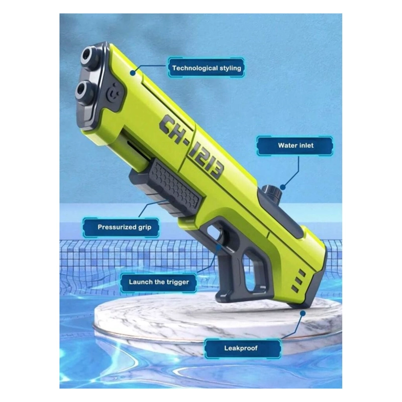 JUGUETE PISTOLA LANZA AGUA DOBLE CHORRO 400ML DBG1604G - 7