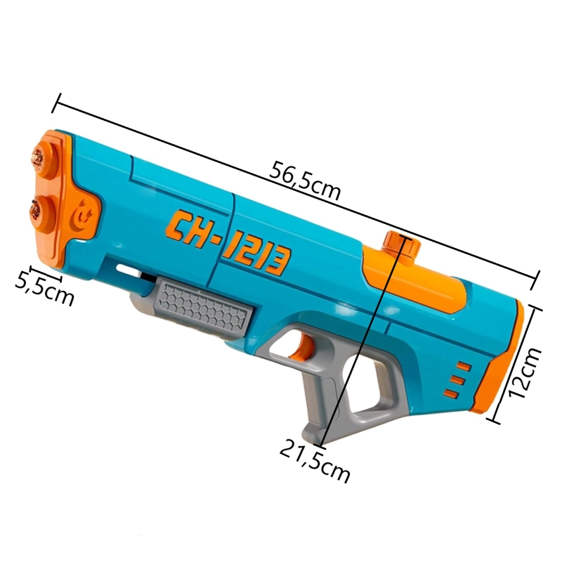 JUGUETE PISTOLA LANZA AGUA DOBLE CHORRO 400ML DBG1604G - 8