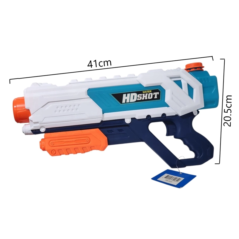JUGUETE PISTOLA LANZA AGUA 4 CHORROS TANQUE 890ML DBG1632 - 7
