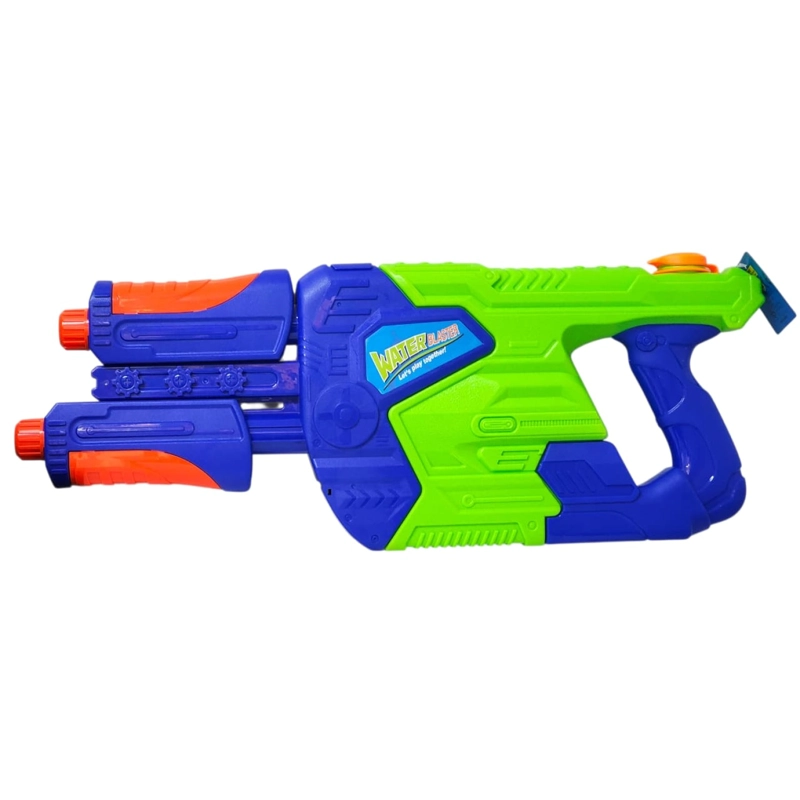 JUGUETE PISTOLA LANZA AGUA DOBLE CAÑON 890ML DBG1633 - 1